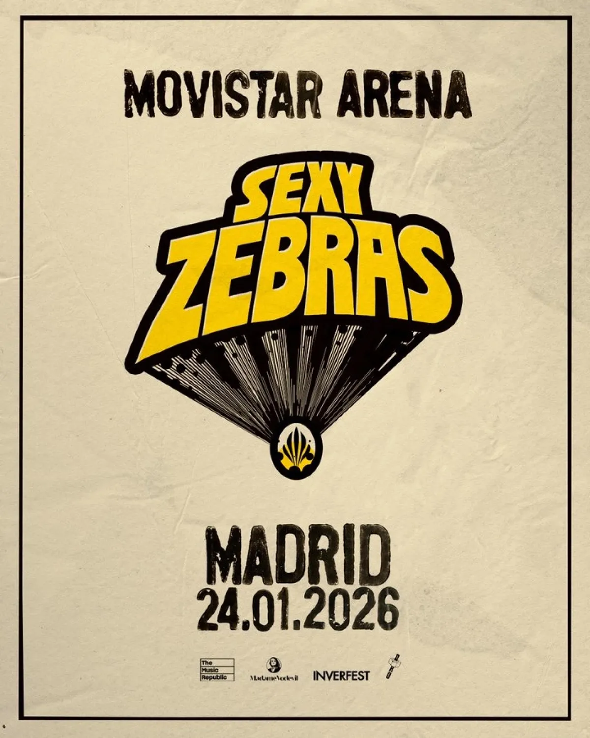 Billets Sexy Zebras (Movistar Arena Madrid - Madrid)