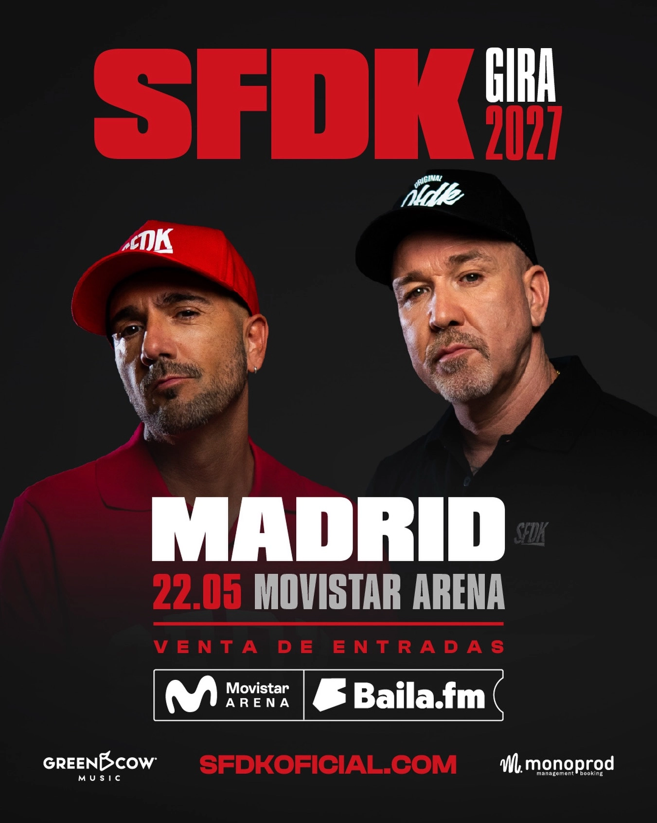 SFDK en Movistar Arena Madrid Tickets