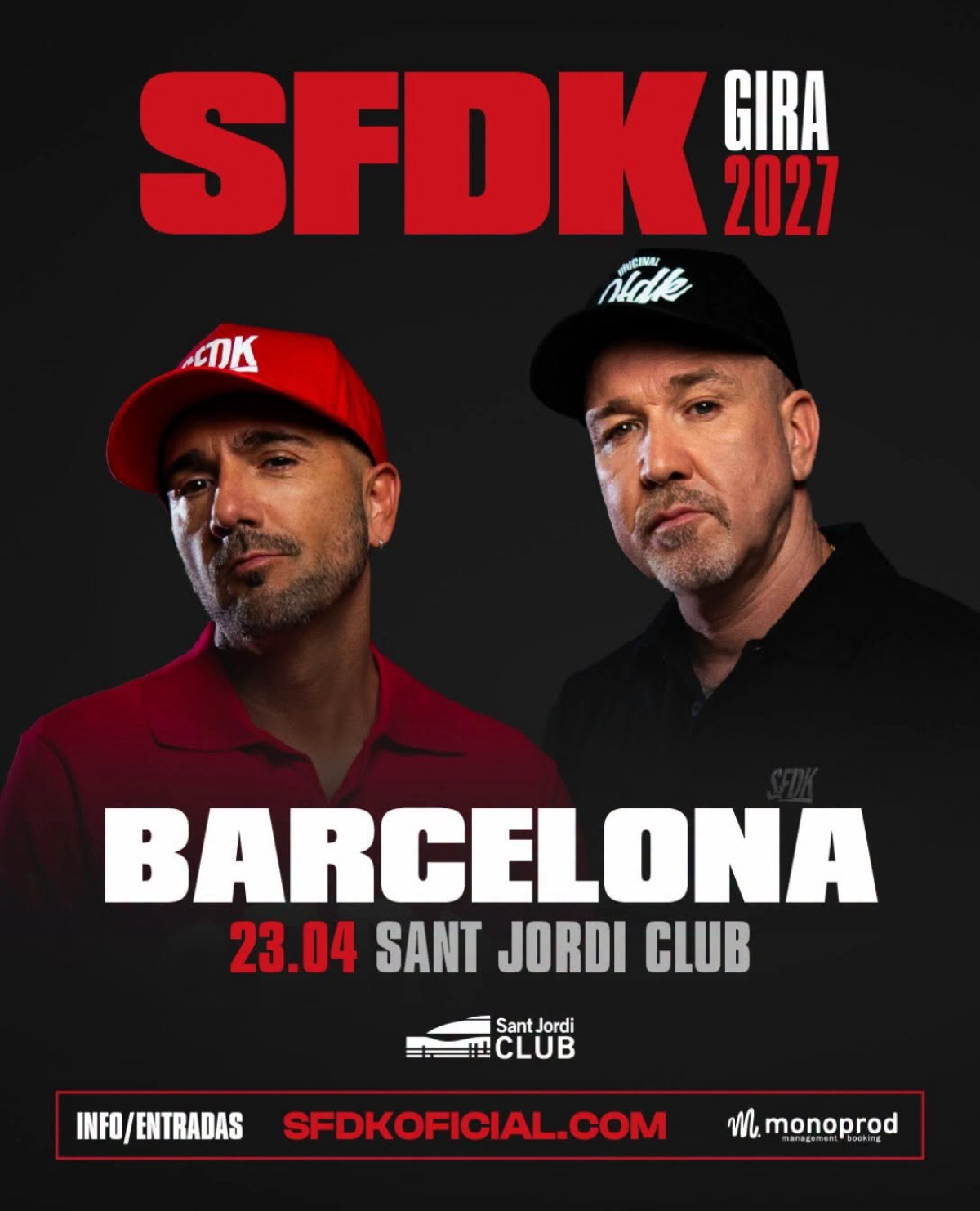 SFDK en Palau Sant Jordi Tickets