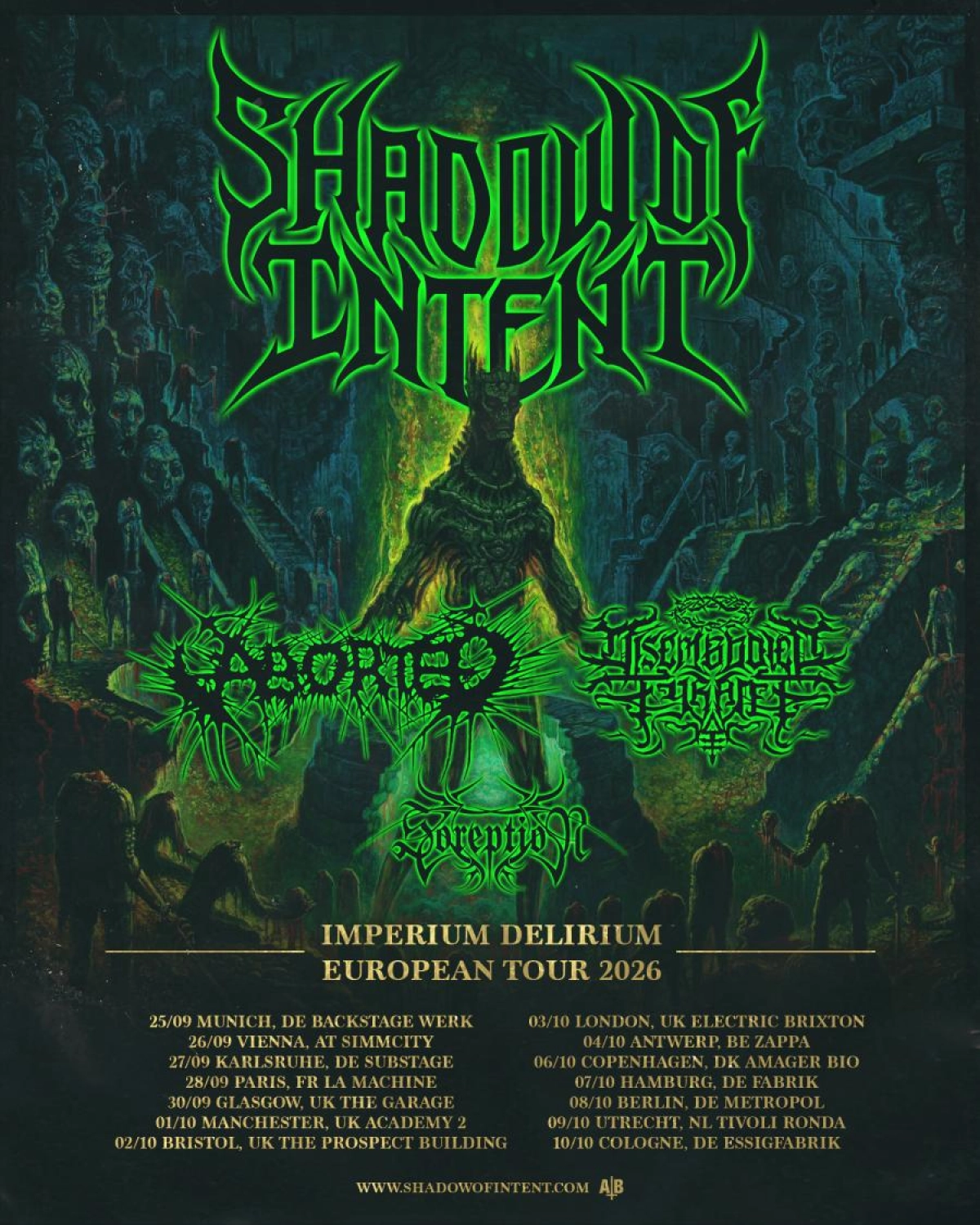 Shadow Of Intent at Electric Brixton Tickets