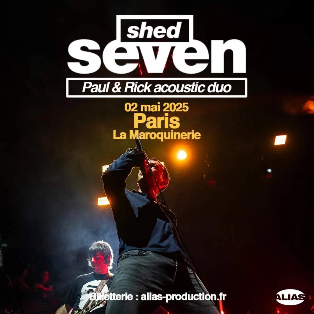 Billets Shed Seven (La Maroquinerie - Paris)