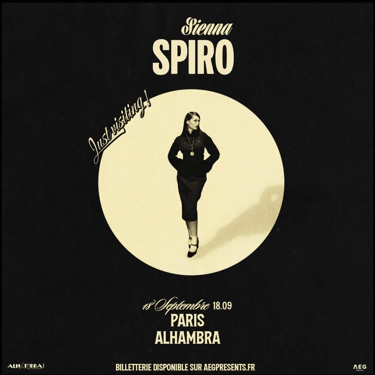 Billets Sienna Spiro (Alhambra - Paris)