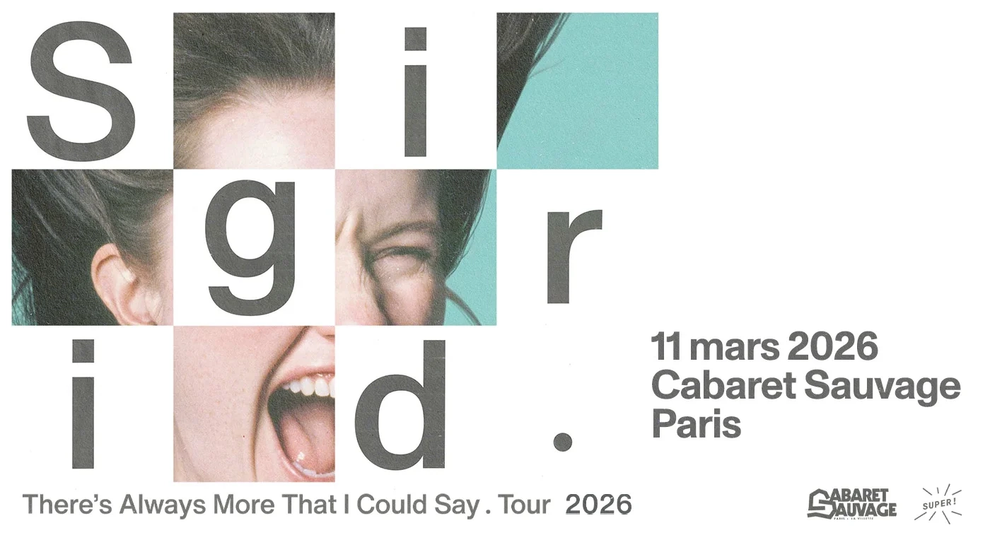 Billets Sigrid (Cabaret Sauvage - Paris)