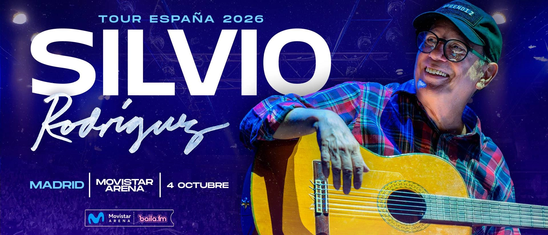 Silvio Rodriguez al Movistar Arena Madrid Tickets
