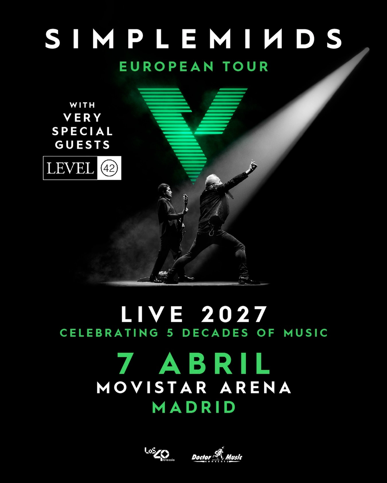 Simple Minds en Movistar Arena Madrid Tickets