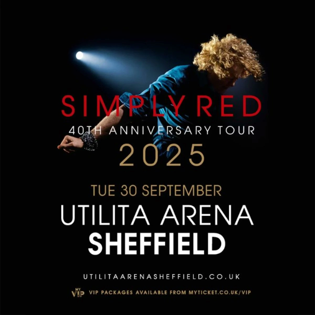 Simply Red al Utilita Arena Sheffield Tickets