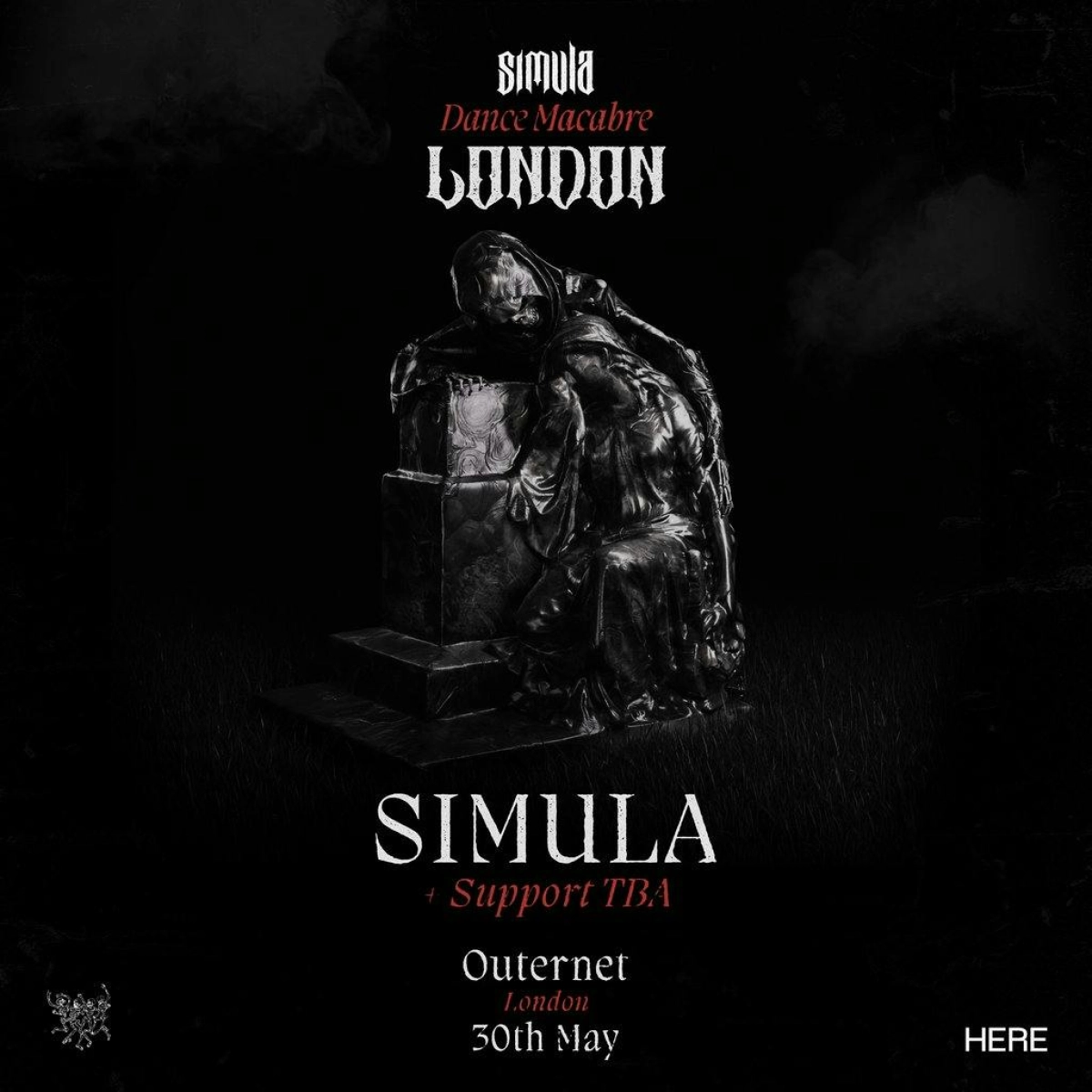 Billets Simula (HERE at Outernet - Londres)
