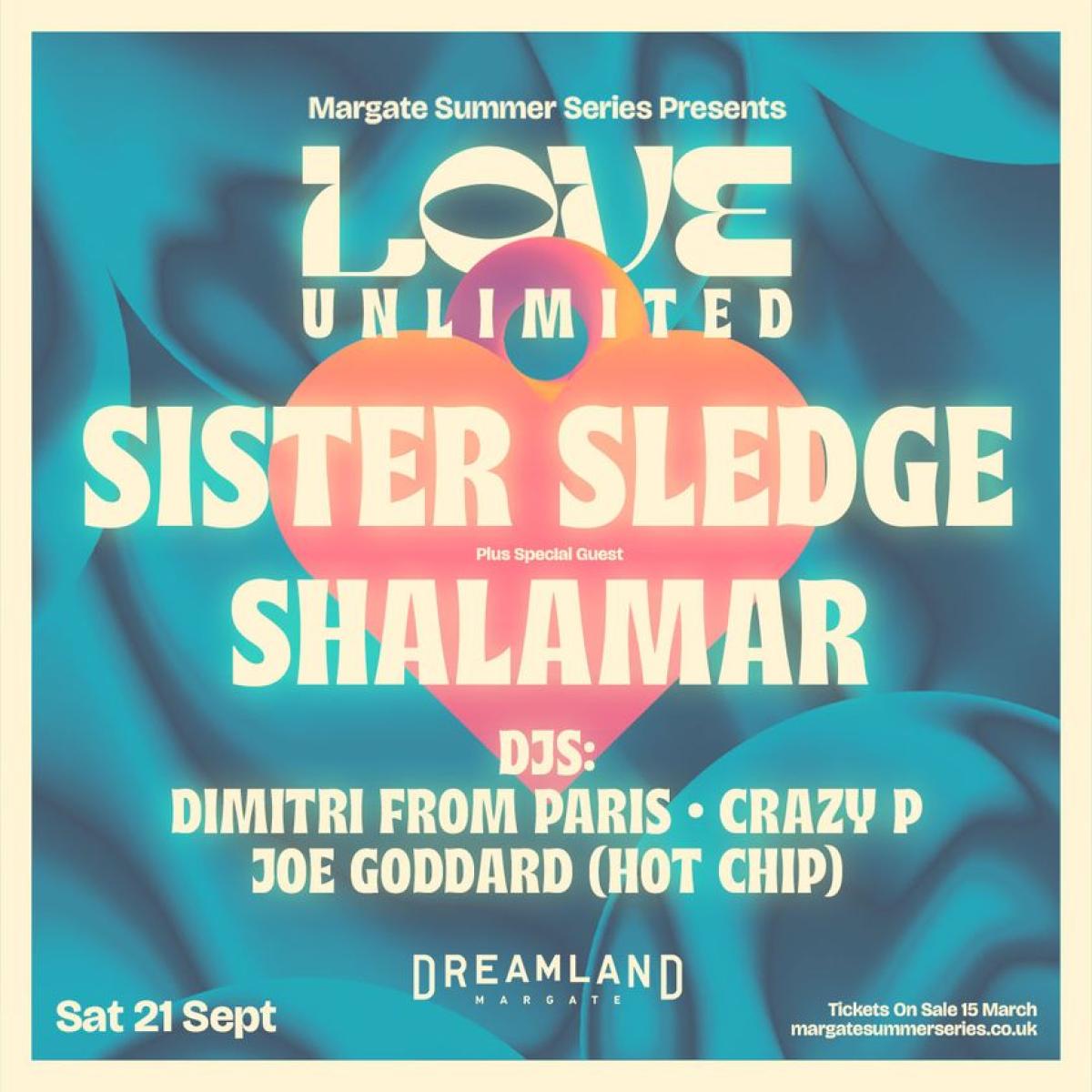 Sister Sledge al Dreamland Margate Tickets