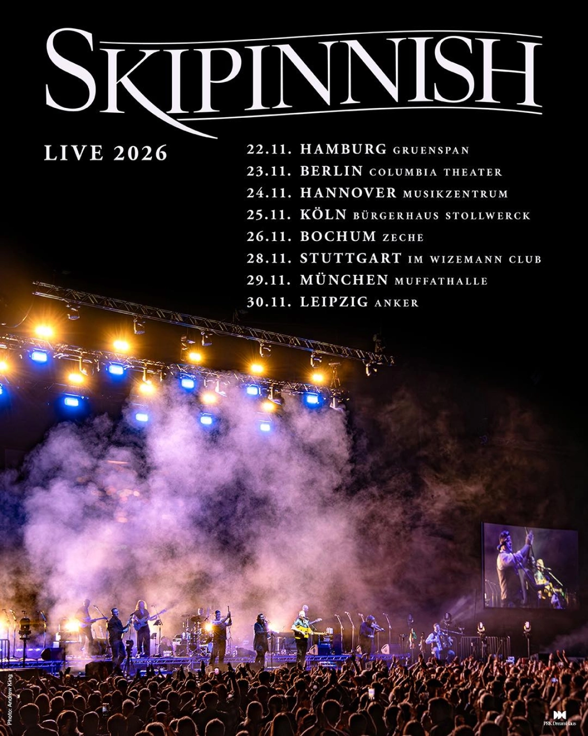 Skipinnish at Zeche Bochum Tickets