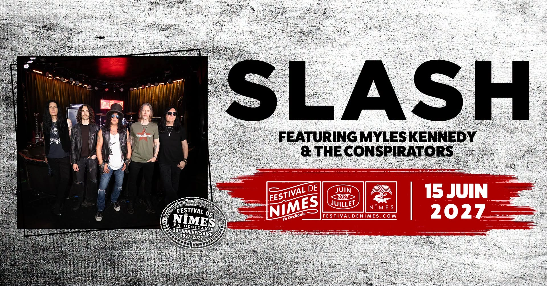 Slash at Arenes de Nimes Tickets