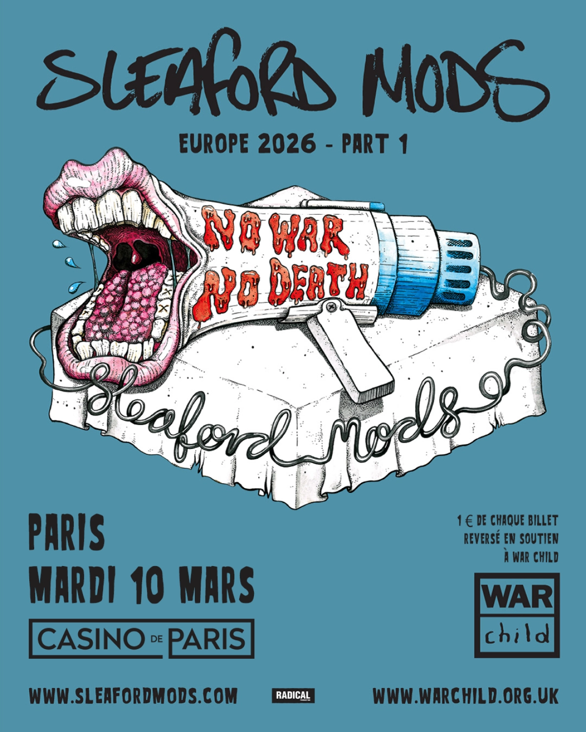 Billets Sleaford Mods (Casino de Paris - Paris)