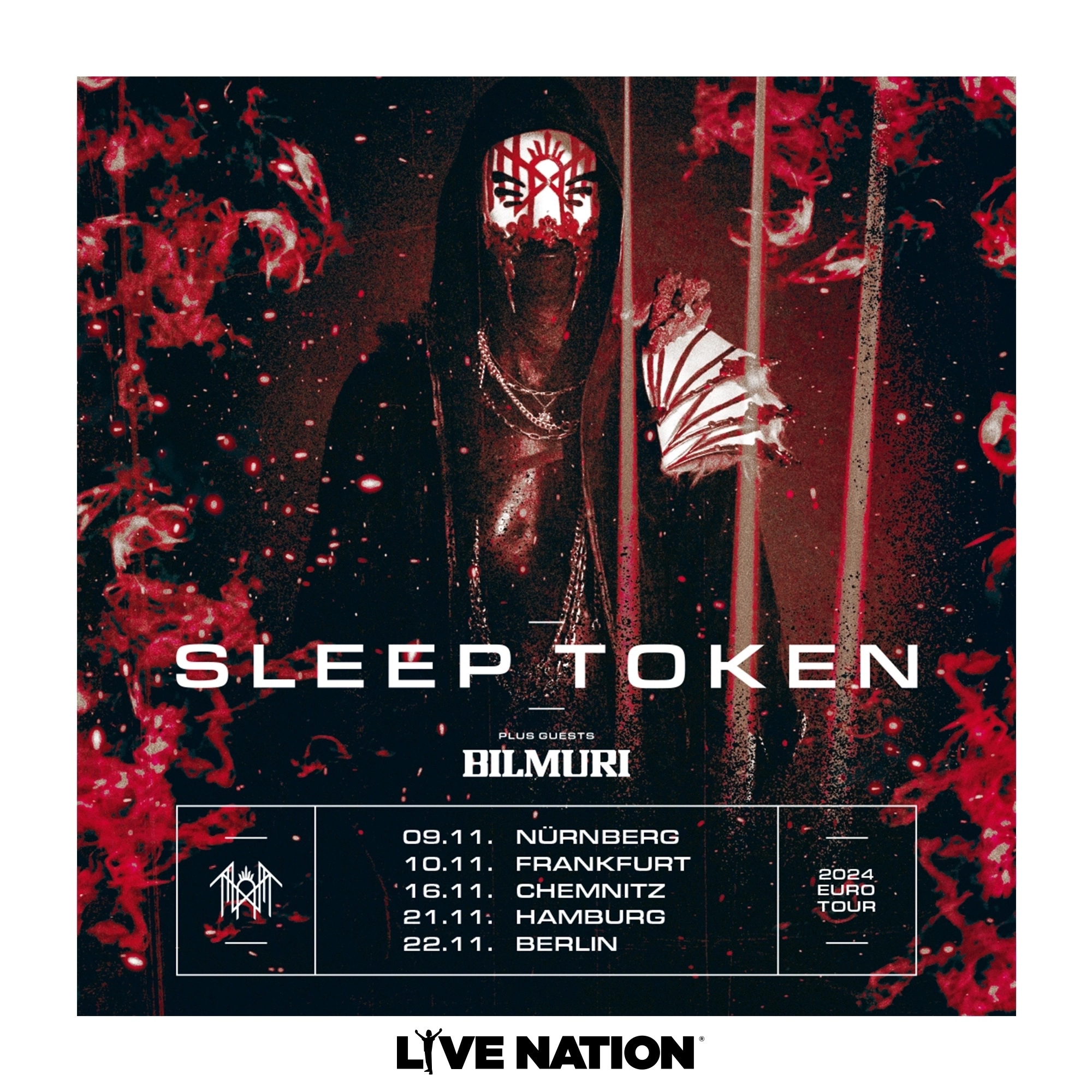 Sleep Token al Arena Nürnberger Versicherung Tickets