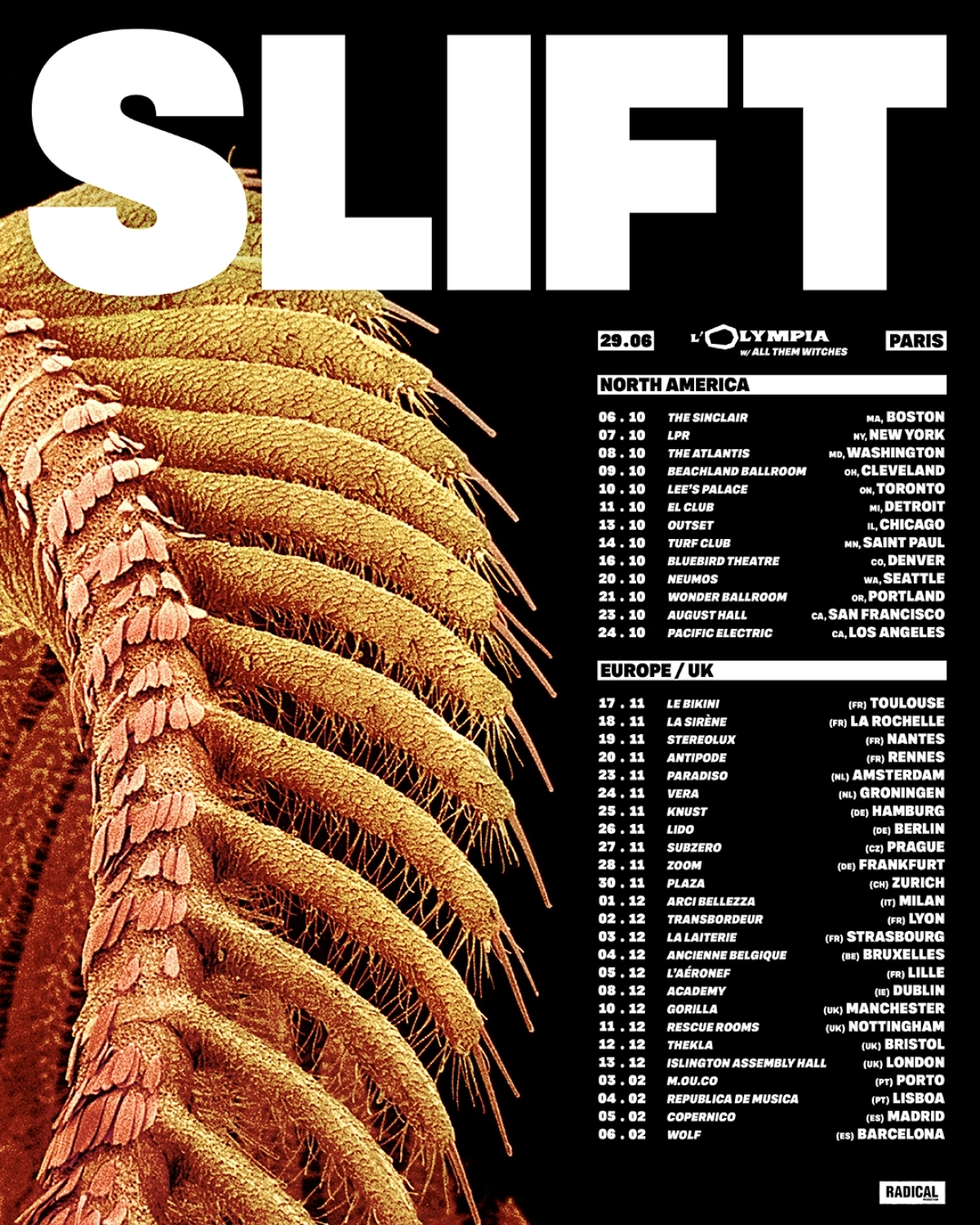 Slift in der La Sirene Tickets