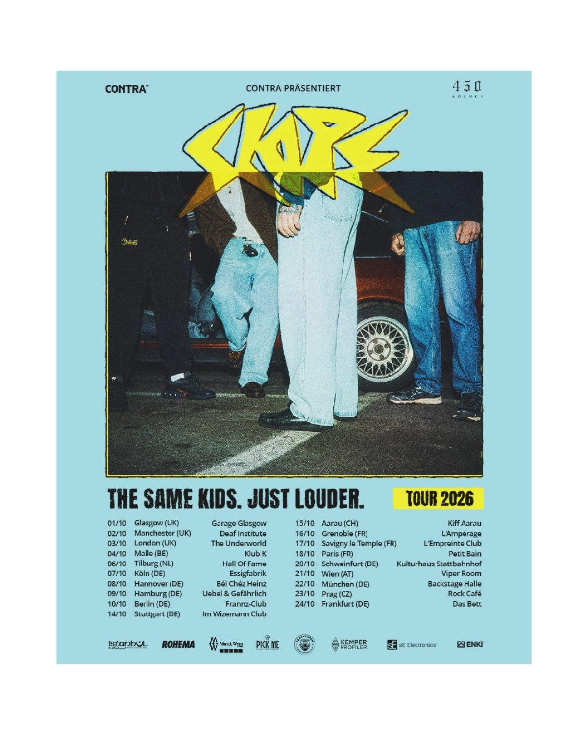 Slope en Backstage Werk Tickets