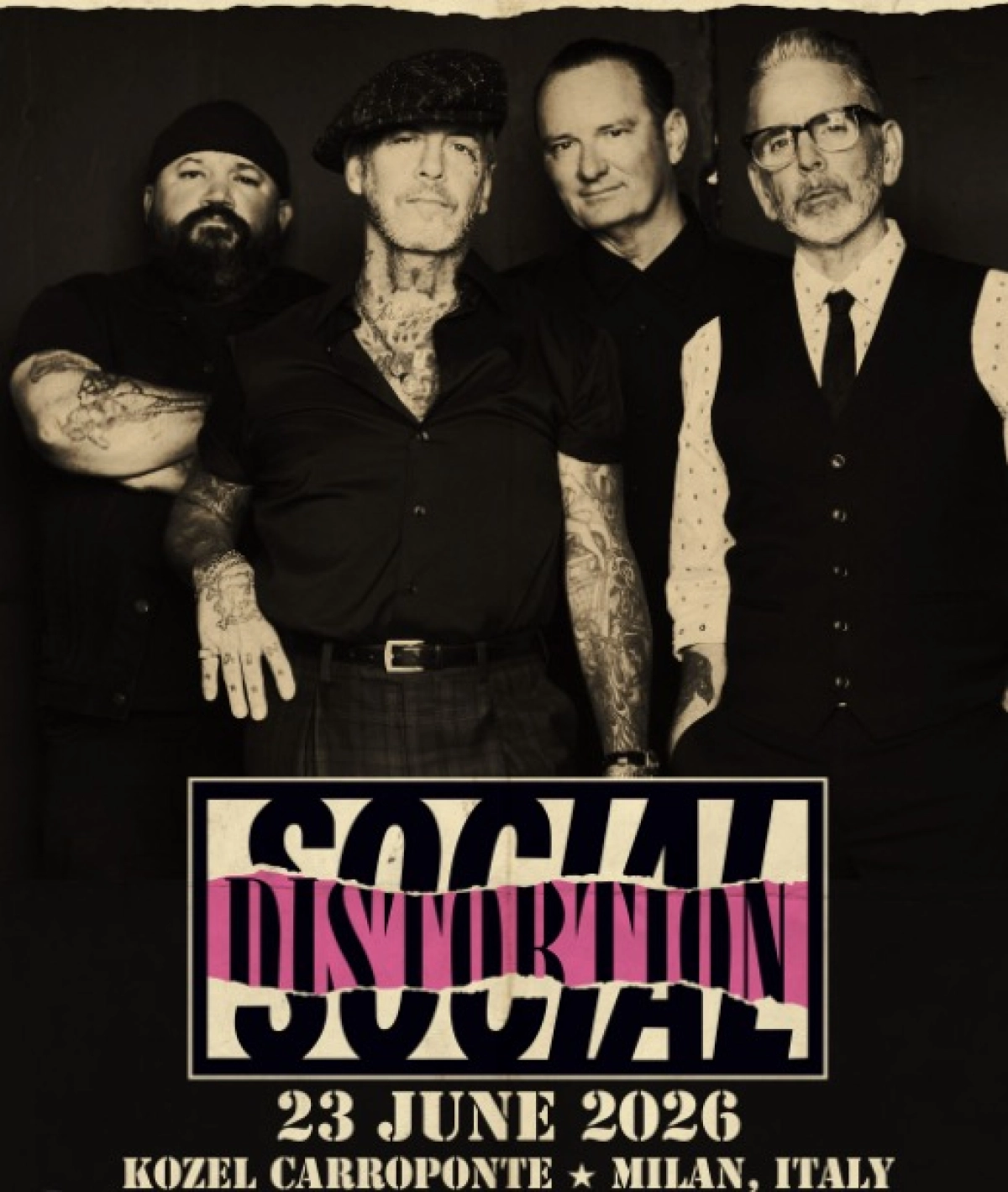 Social Distortion al Carroponte Tickets