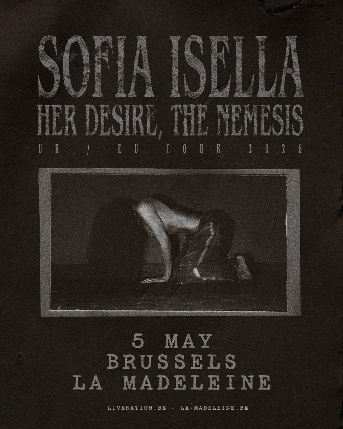 Billets Sofia Isella (La Madeleine Bruxelles - Bruxelles)