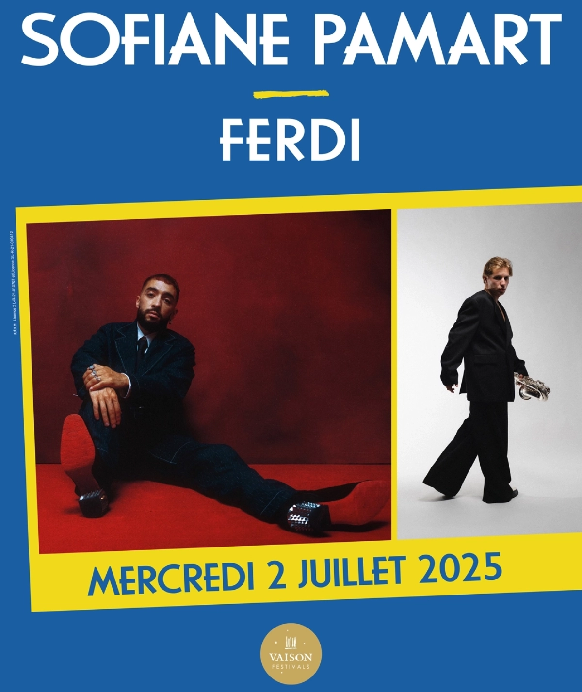 Sofiane Pamart at Theatre Antique Vaison La Romaine Tickets