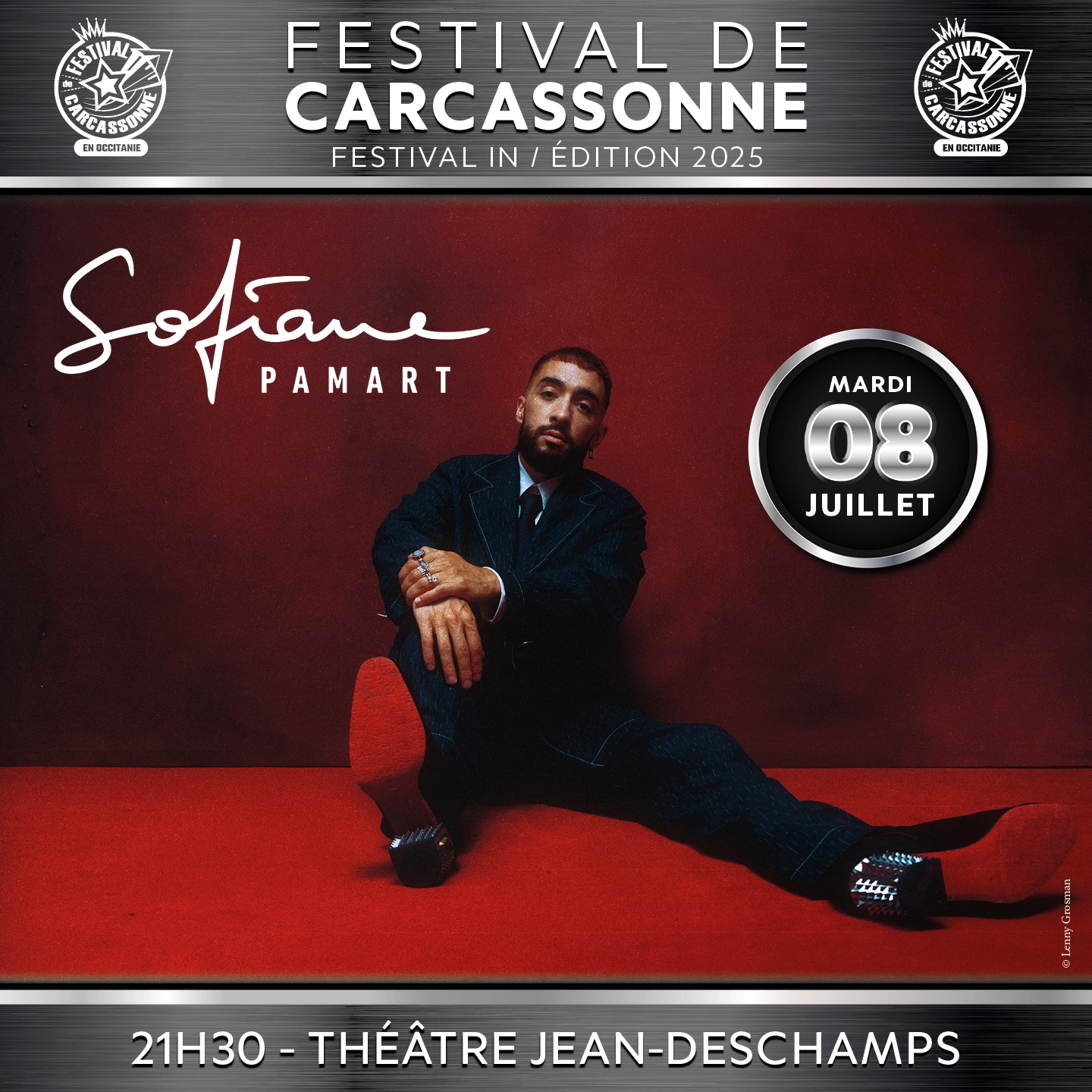 Billets Sofiane Pamart (Theatre Jean Deschamps - Carcassonne)