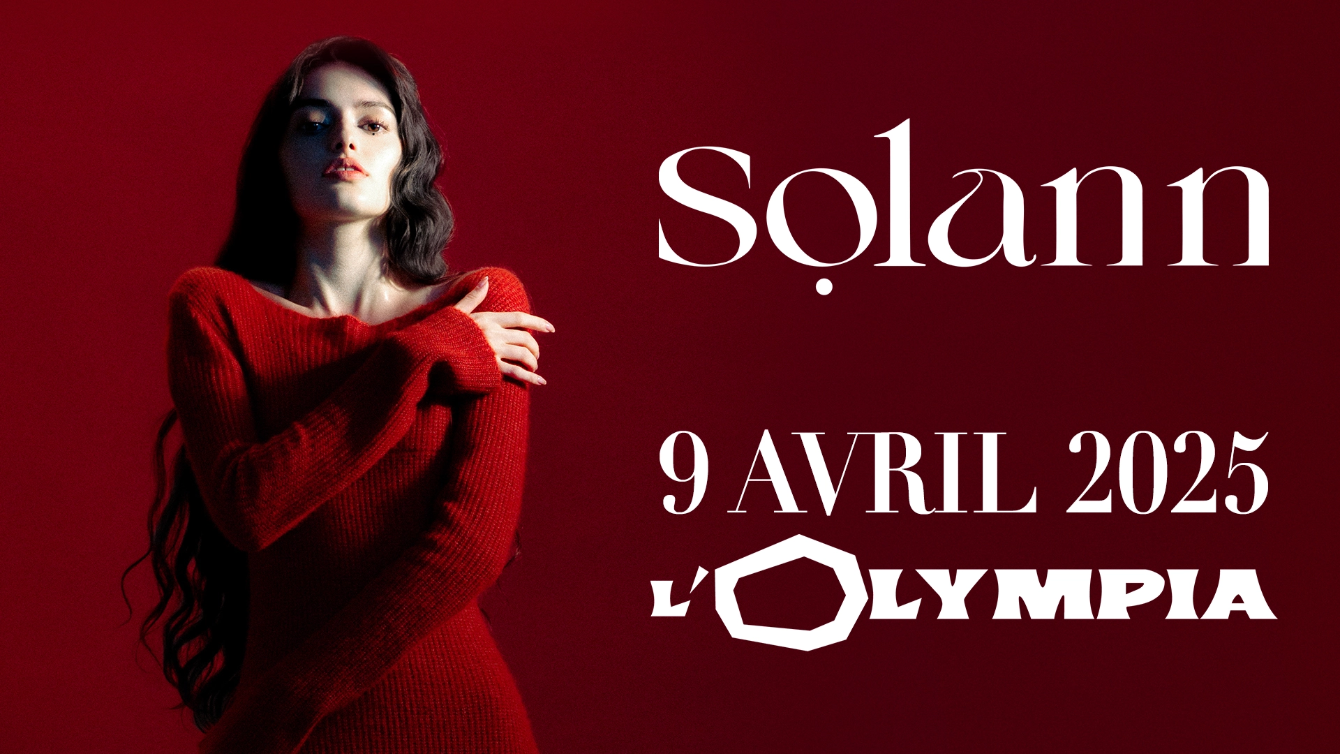 Concert Solann à Paris (Olympia) du 09 avril 2025