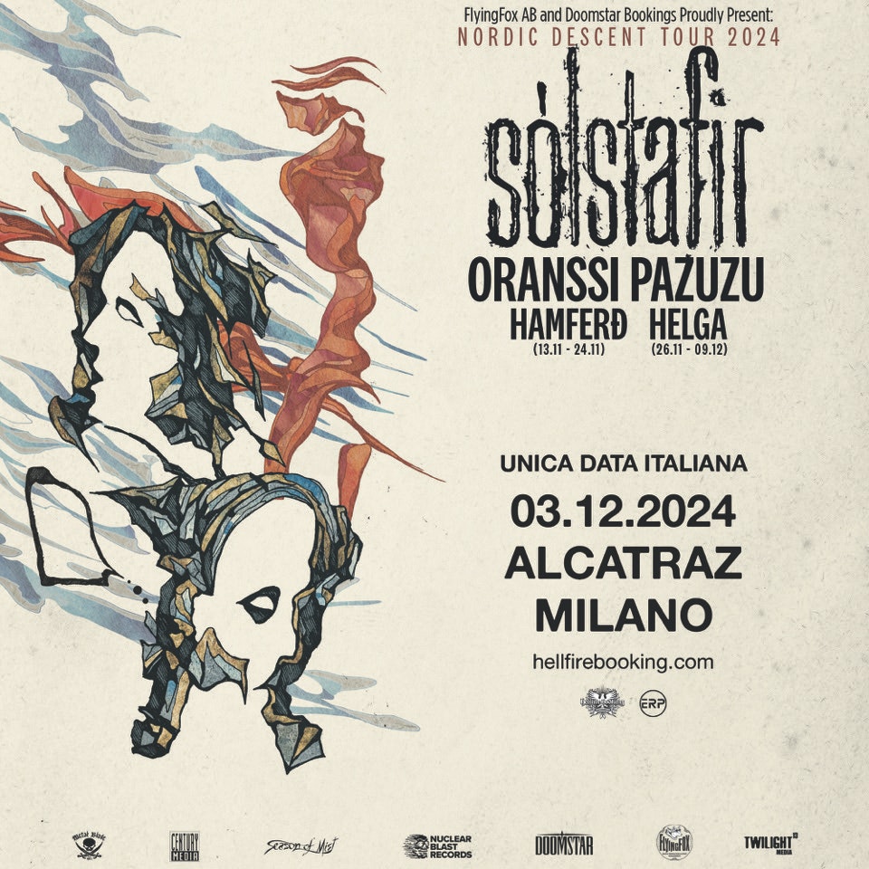 Solstafir - Oranssi Pazuzu - Helga at Alcatraz Milano Tickets
