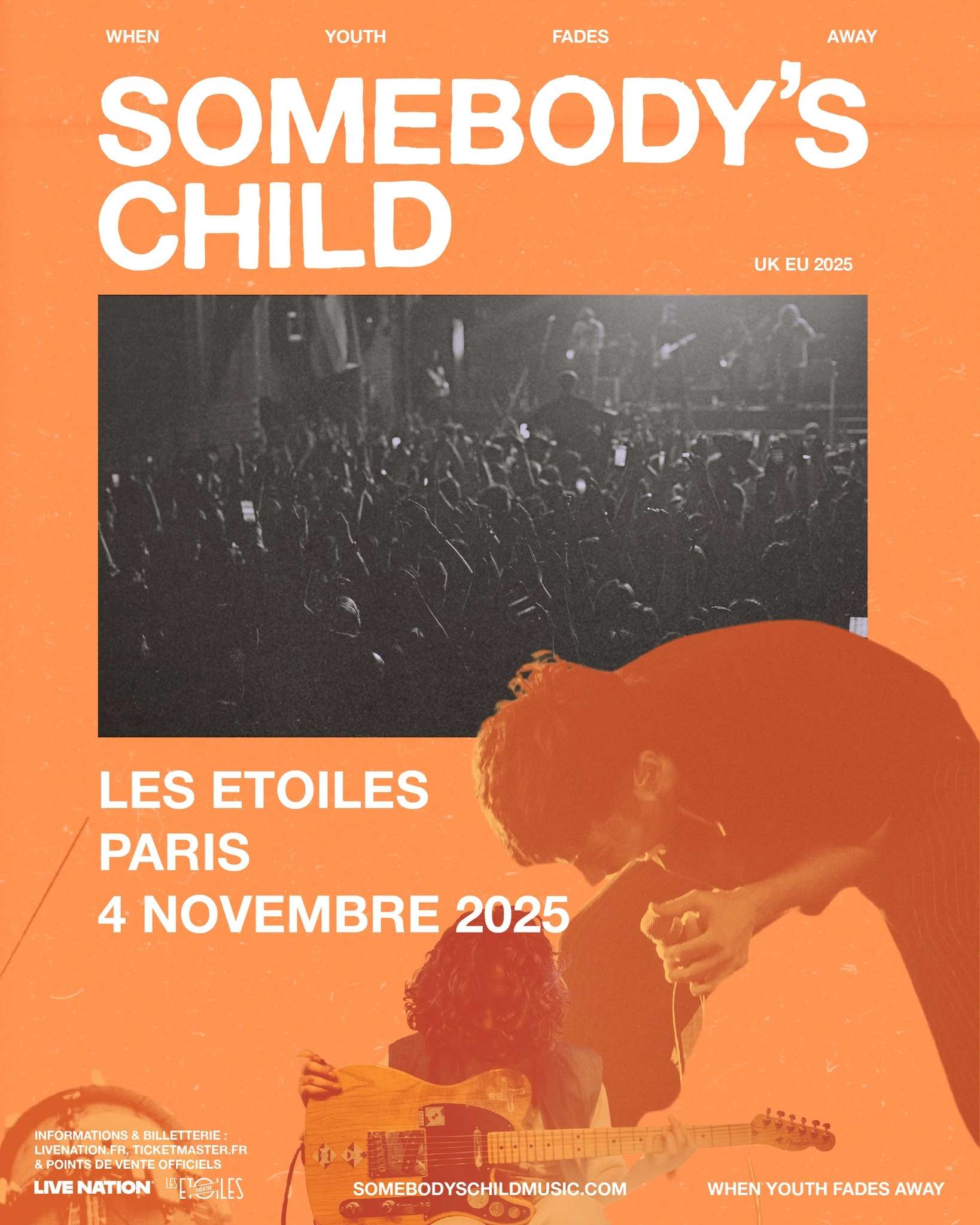 Billets Somebody's Child (Les Etoiles - Paris)