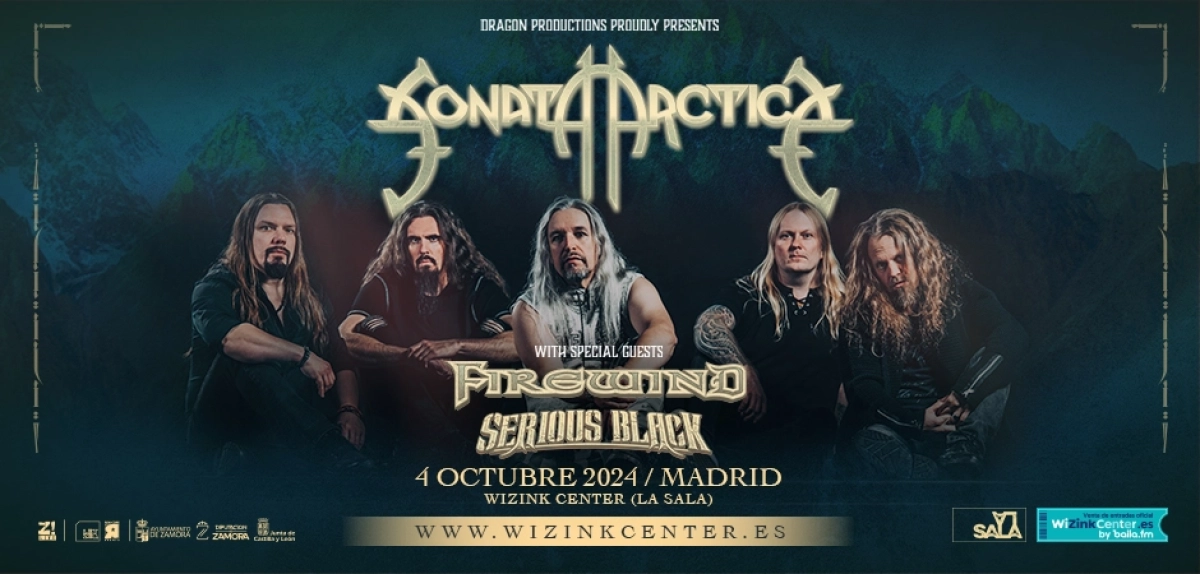 Sonata Arctica at WiZink Center Tickets