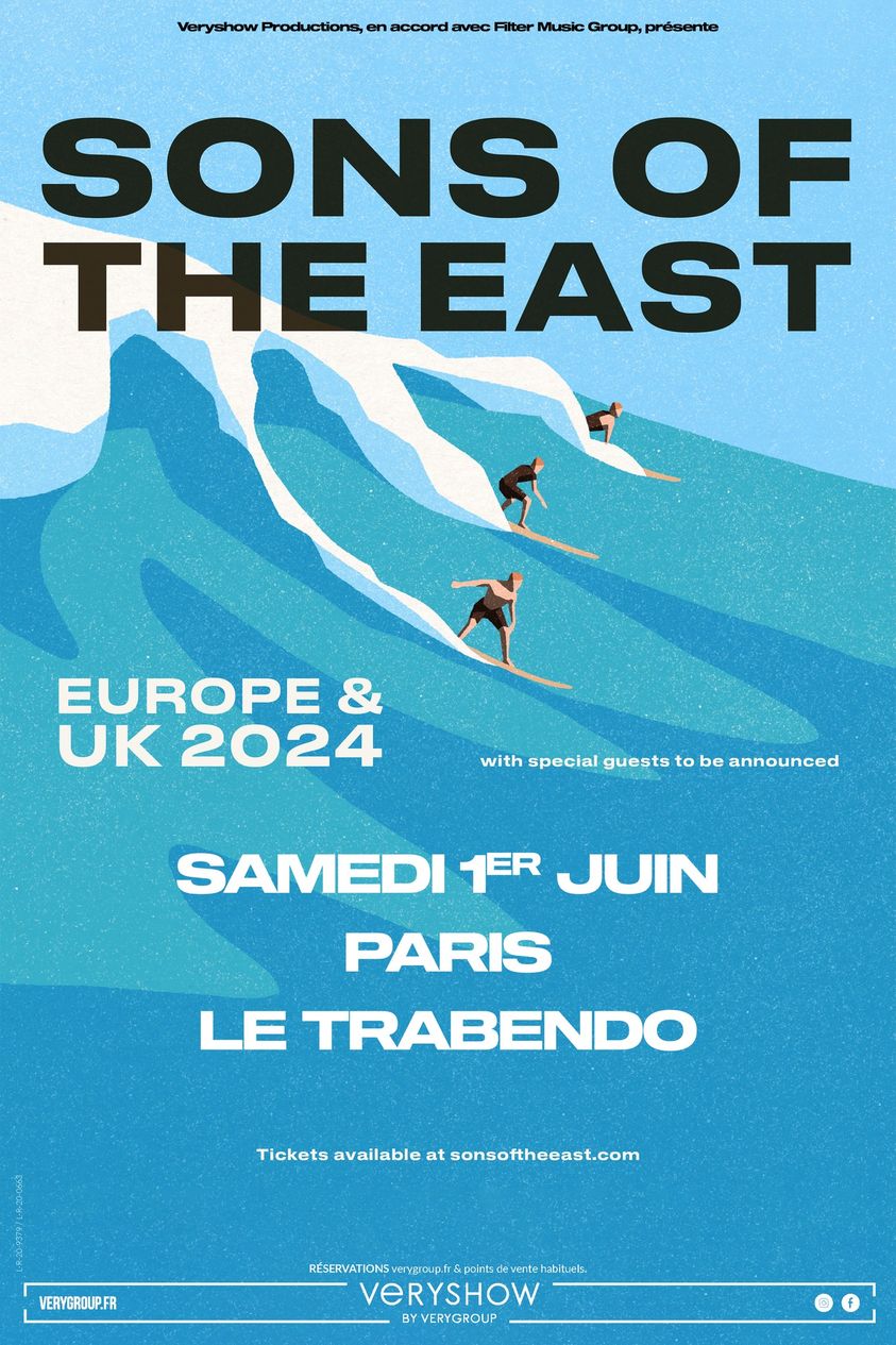 Sons Of The East en Le Trabendo Tickets