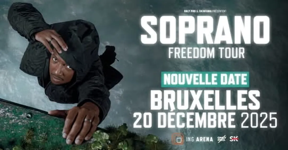 Billets Soprano (ING Arena - Bruxelles)