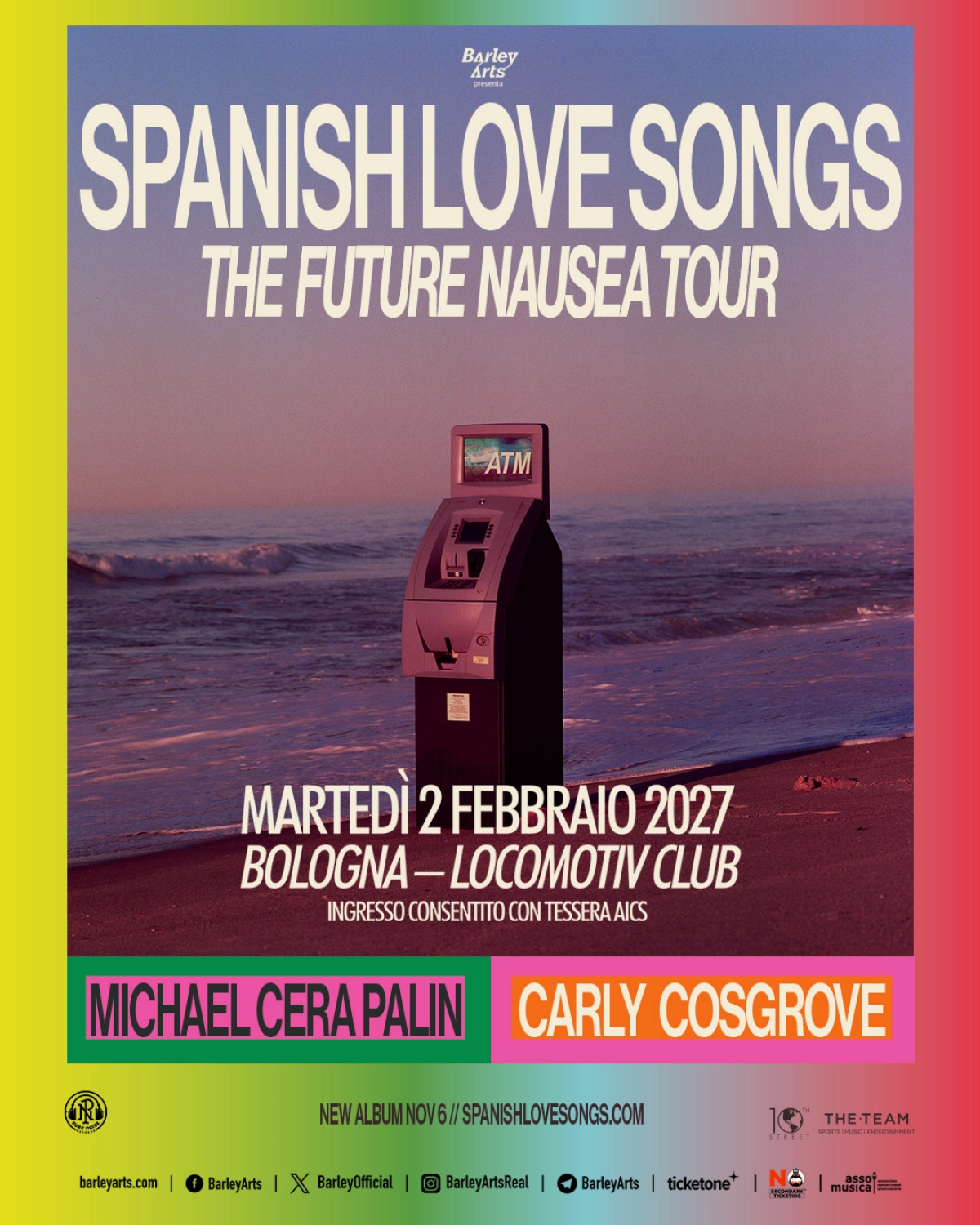 Spanish Love Songs al Locomotiv Club Tickets