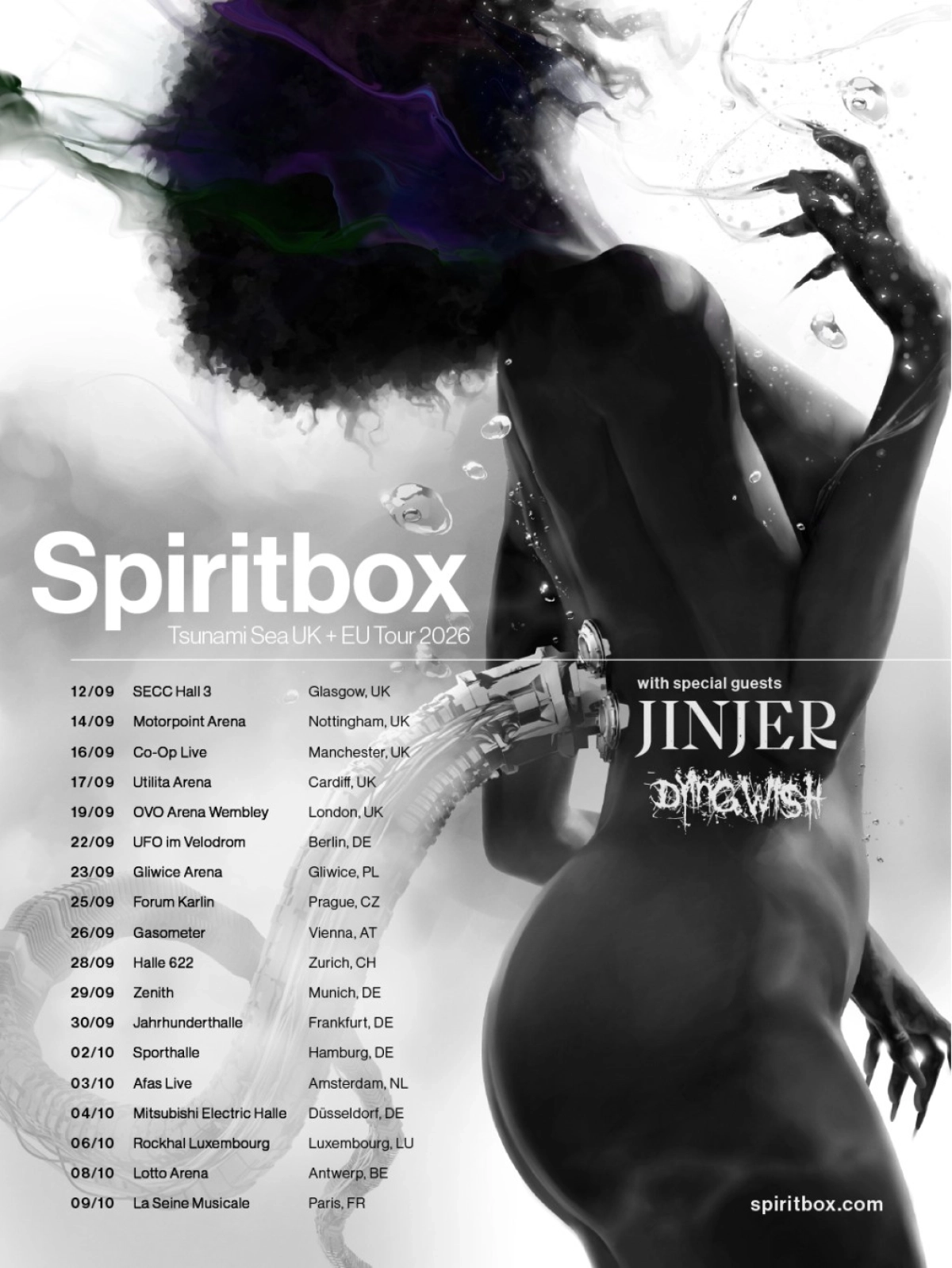 Spiritbox at Sporthalle Hamburg Tickets