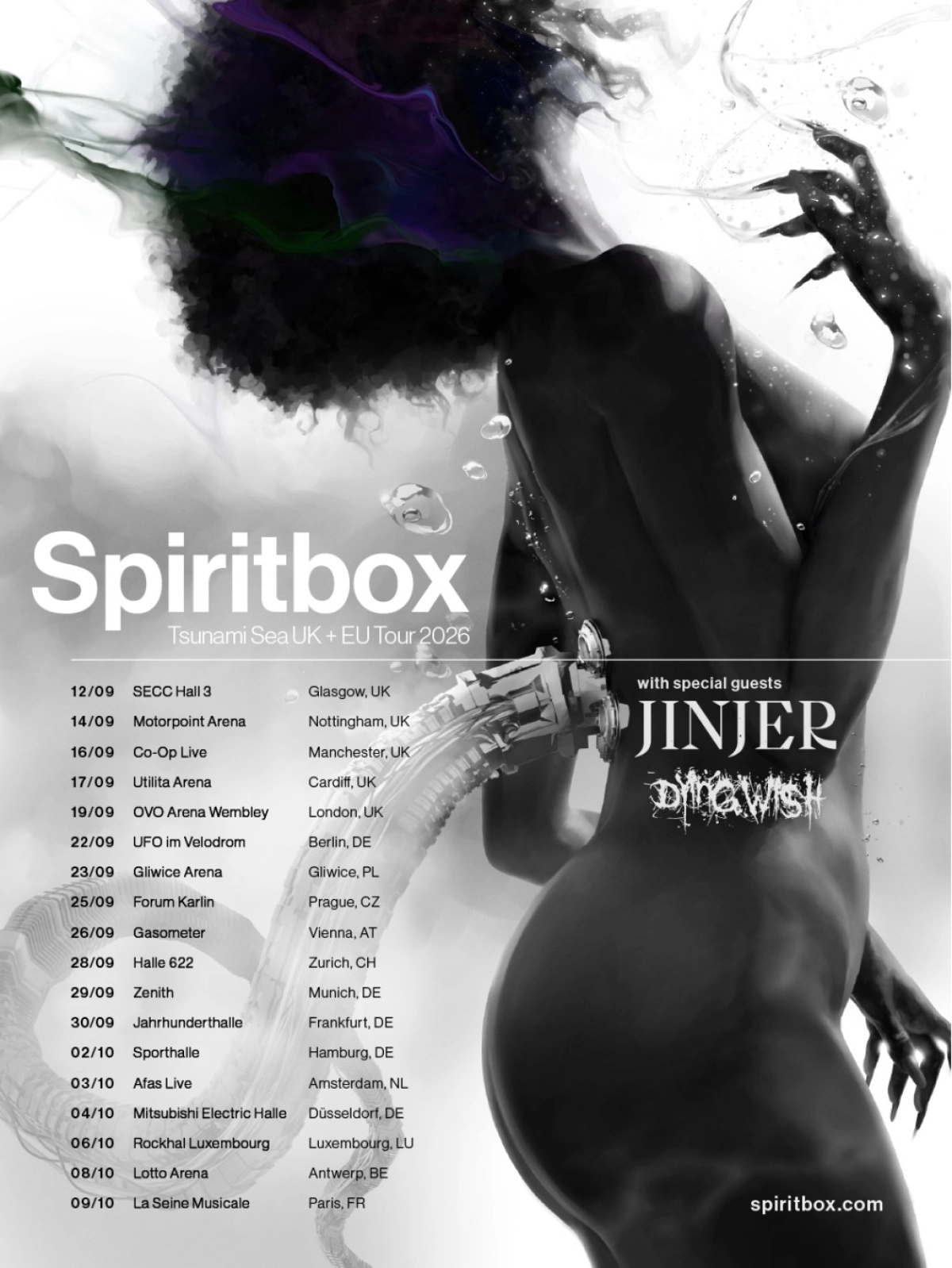 Spiritbox at Velodrom Berlin Tickets