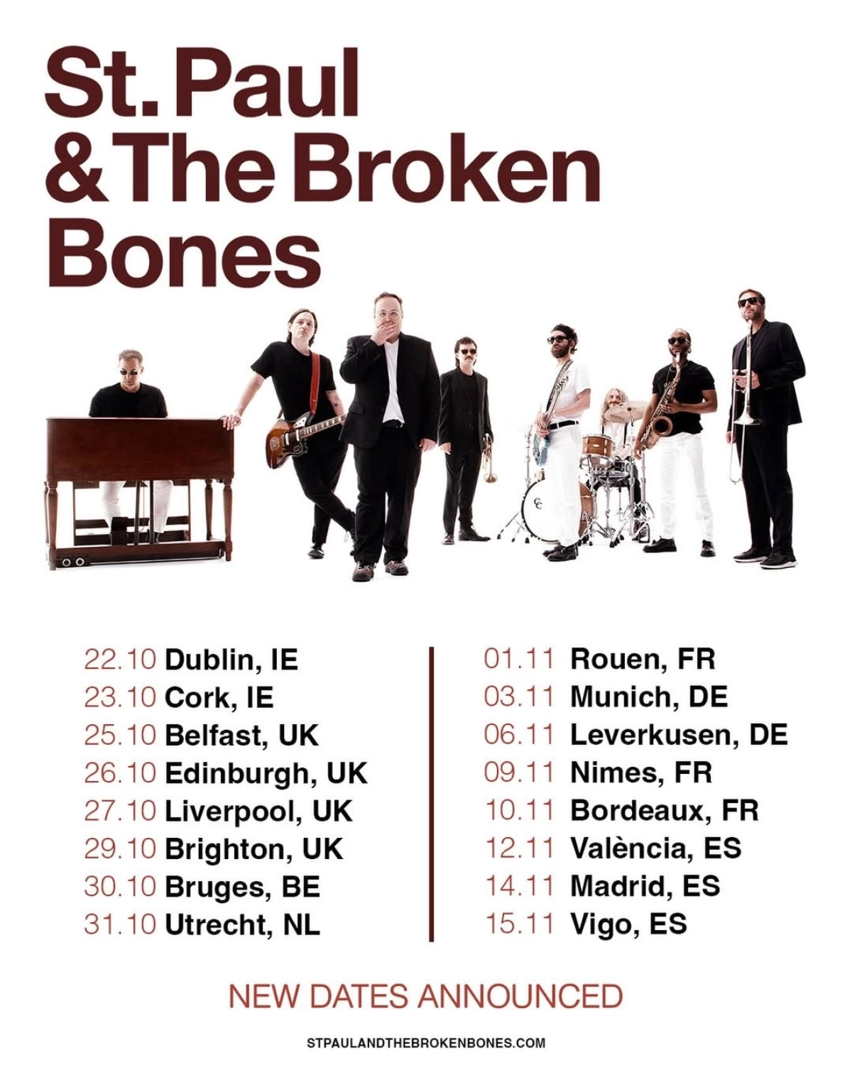 Billets St. Paul and The Broken Bones (Le 106 - Rouen)