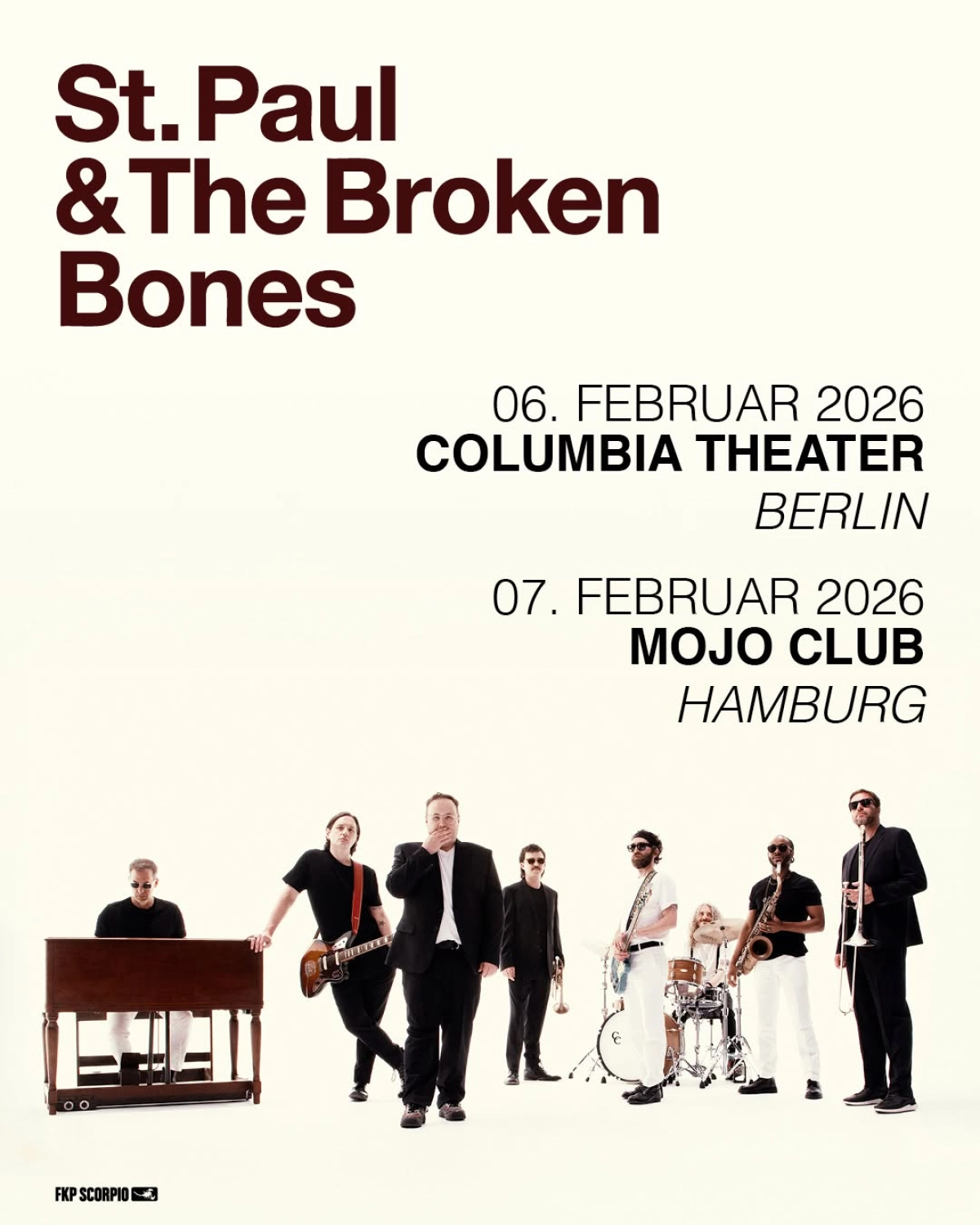 Billets St. Paul and The Broken Bones (Mojo Club - Hambourg)