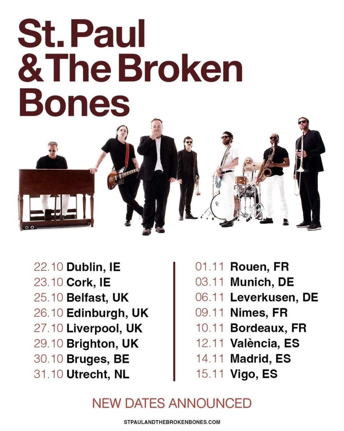 Billets St. Paul and The Broken Bones (Paloma - Nimes)
