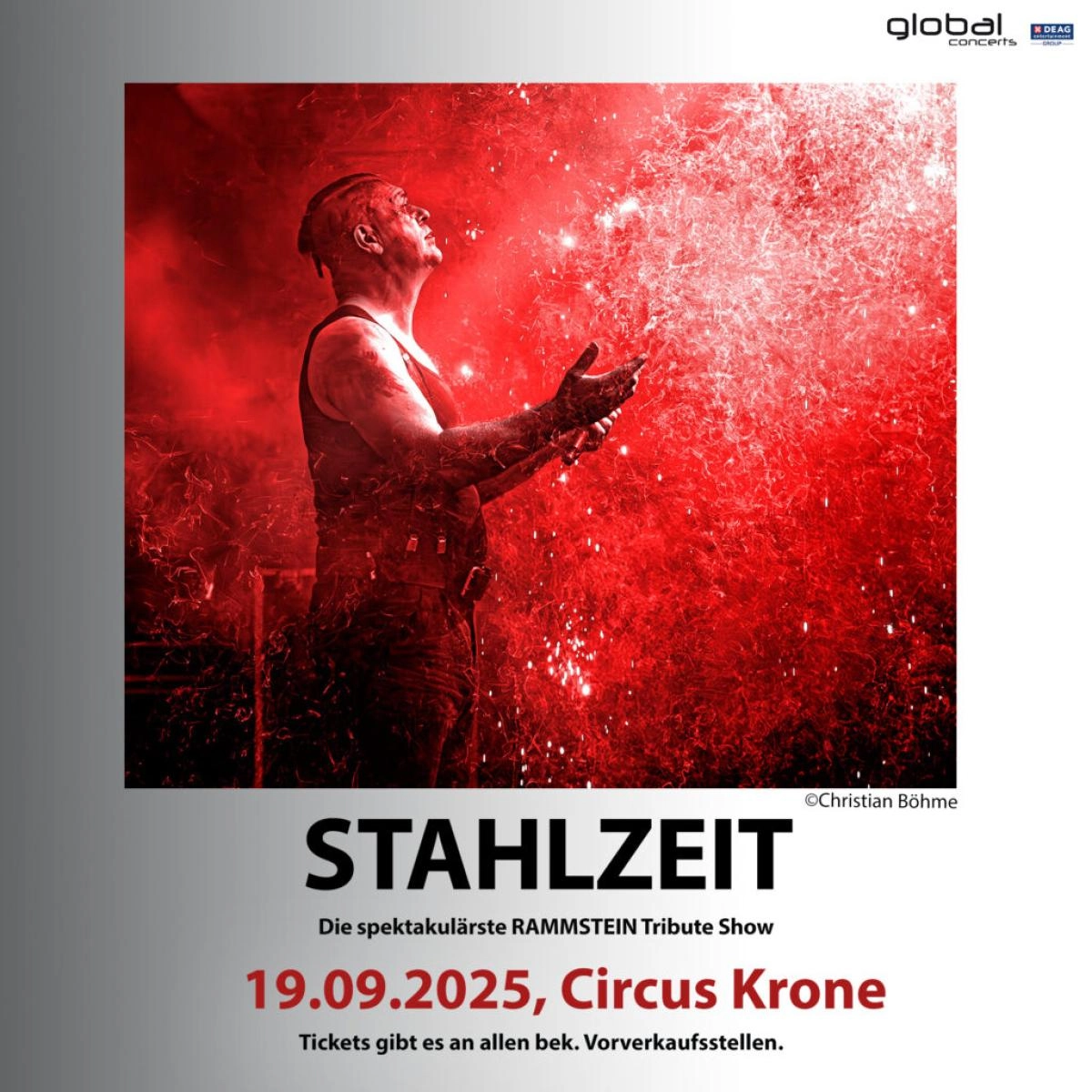 Billets Stahlzeit (Circus Krone - Munich)