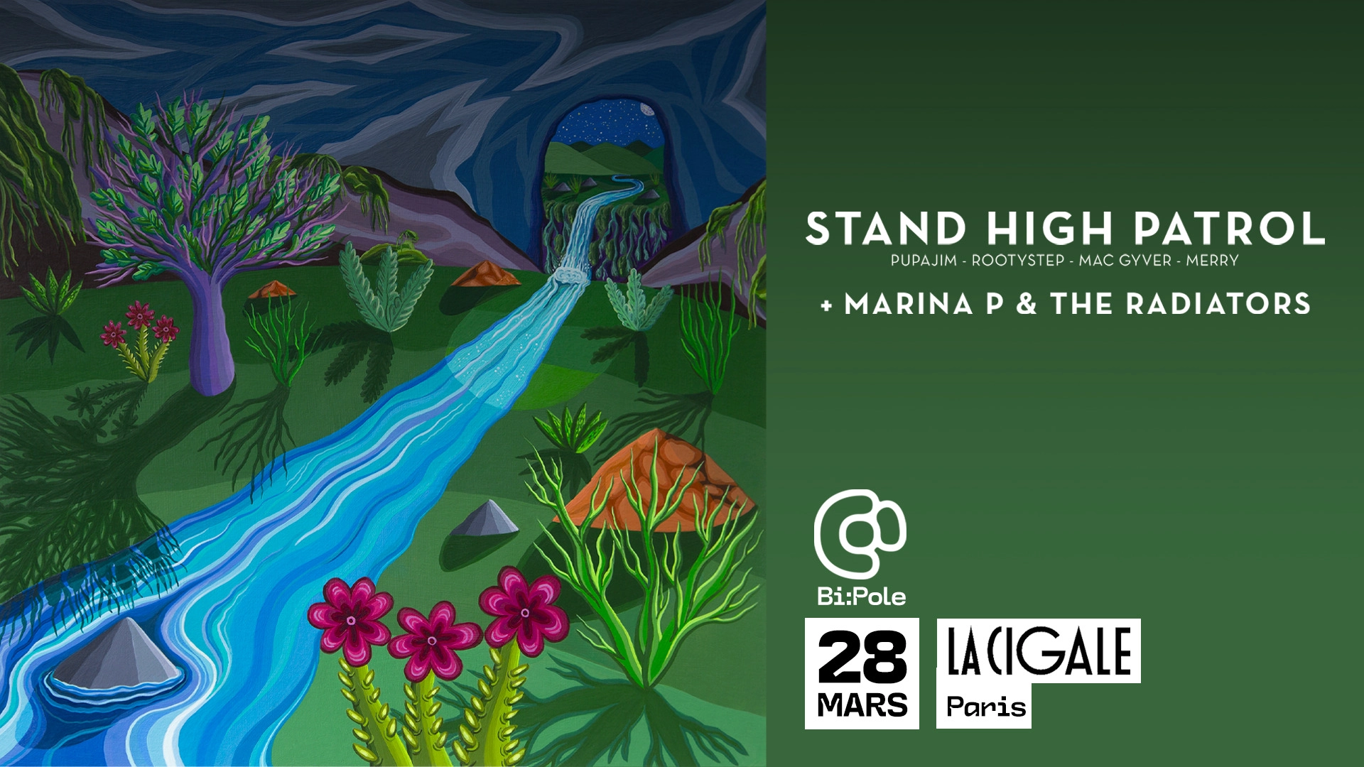 Billets Stand High Patrol (La Cigale - Paris)