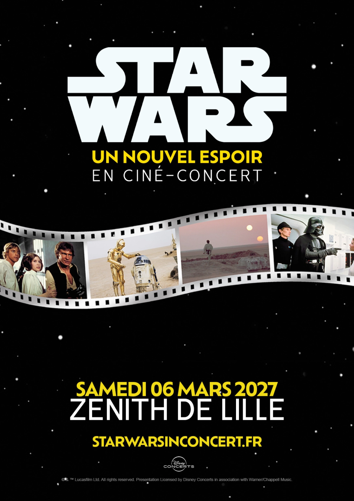 Billets Star Wars In Concert (Zenith Lille - Lille)