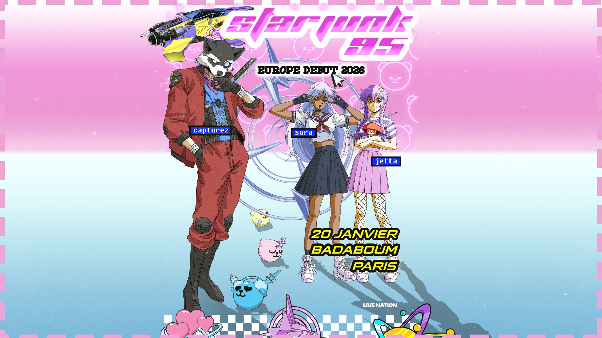 Billets Starjunk 95 (Badaboum - Paris)