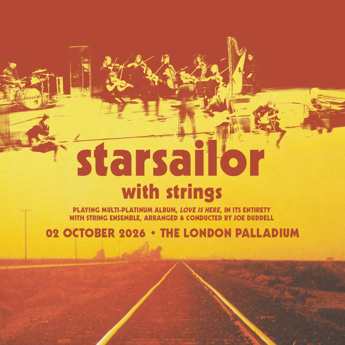 Starsailor en London Palladium Tickets