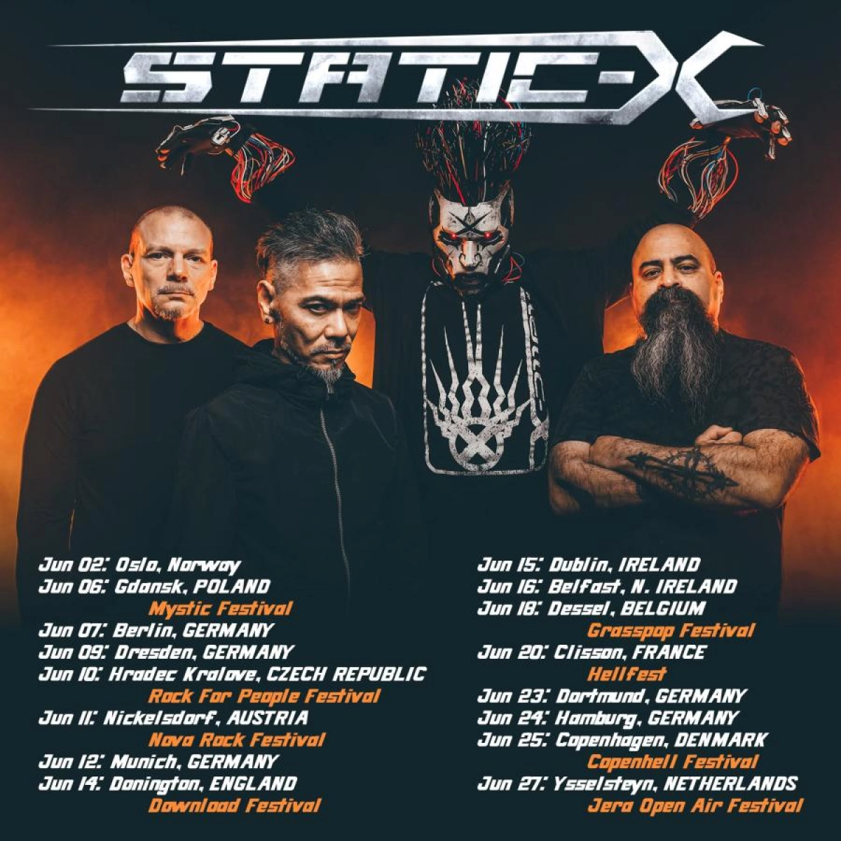 Static-X at Backstage Werk Tickets