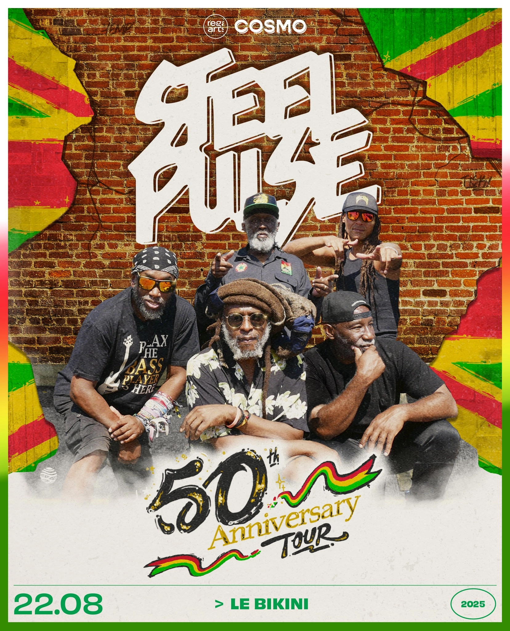 Billets Steel Pulse (Le Bikini - Toulouse)