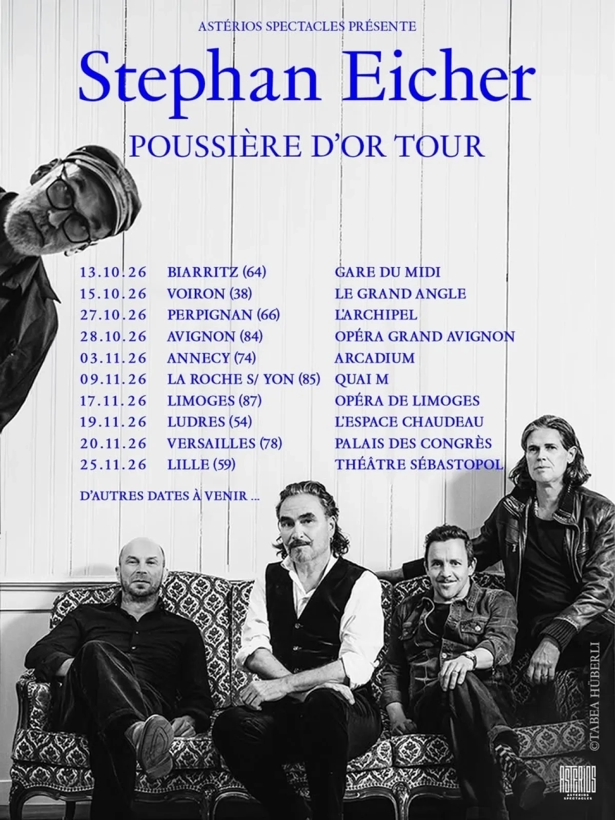 Stephan Eicher en Cirque Jules Verne Tickets