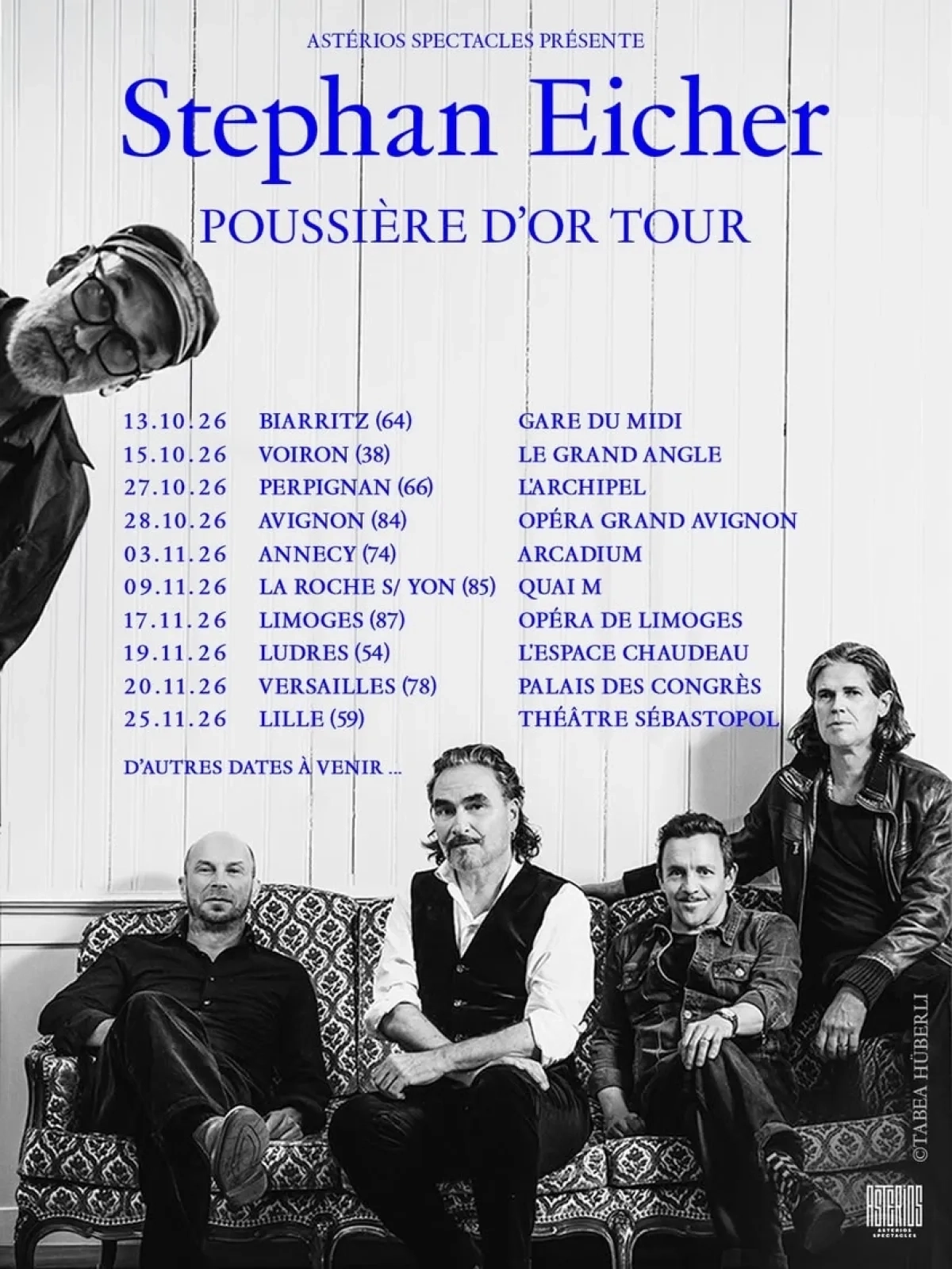 Billets Stephan Eicher (Halle aux Grains Toulouse - Toulouse)