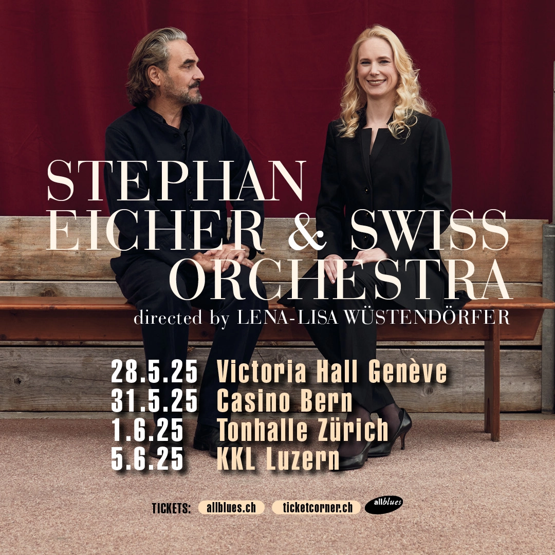 Billets Stephan Eicher - Swiss Orchestra (KKL Luzern - Luzern)