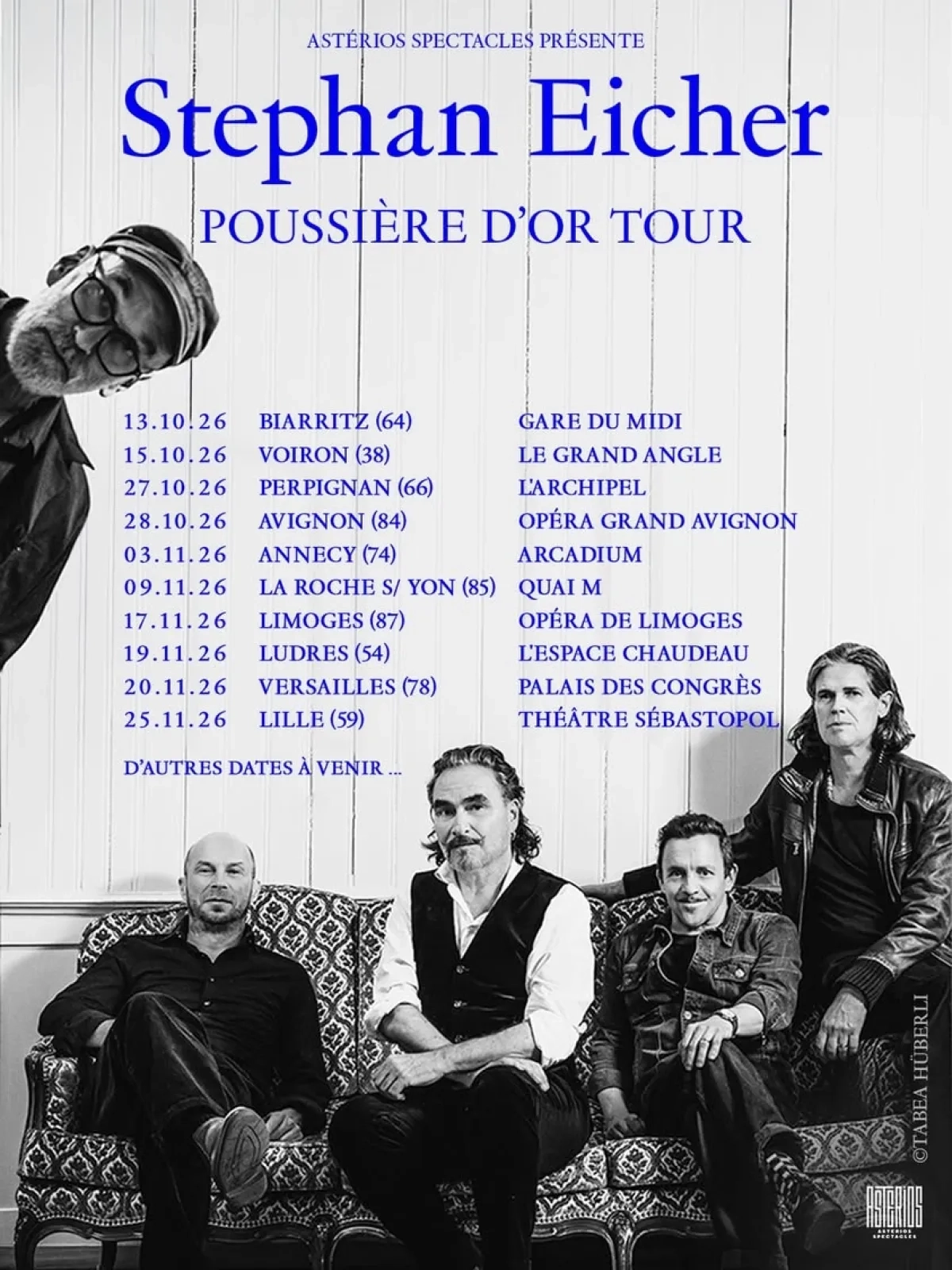 Billets Stephan Eicher (Theatre Sebastopol - Lille)