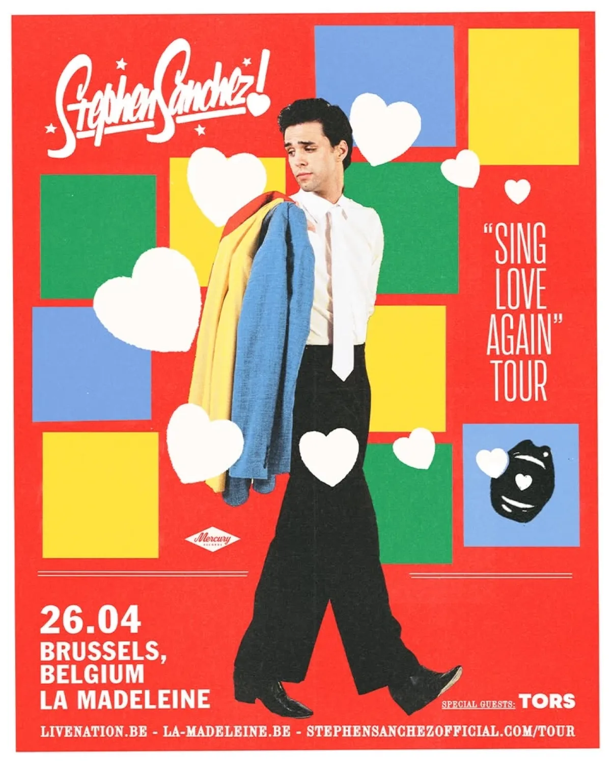 Stephen Sanchez at La Madeleine Tickets