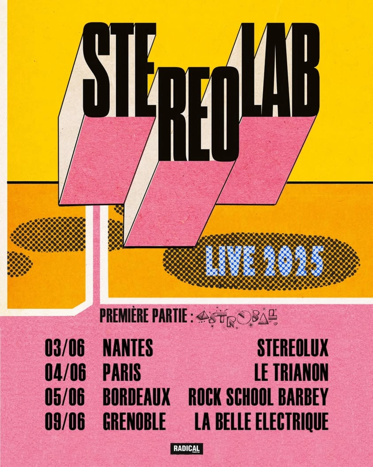 Billets Stereolab (La Belle Electrique - Grenoble)
