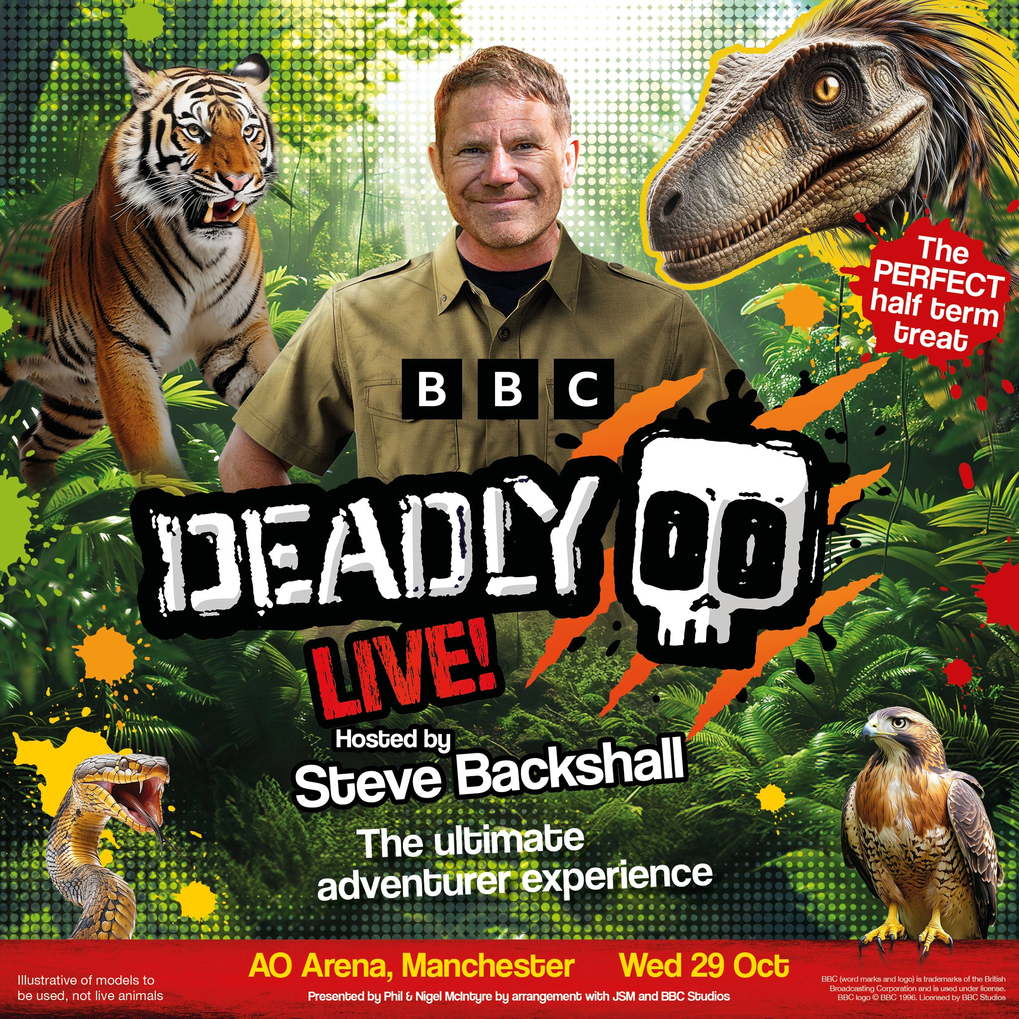 Billets Steve Backshall (Manchester AO Arena - Manchester)