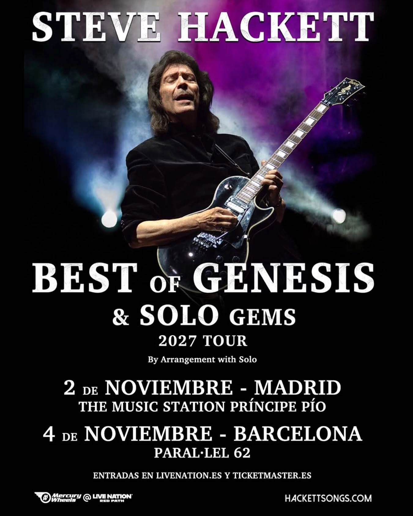 Steve Hackett at Paral-lel 62 Tickets