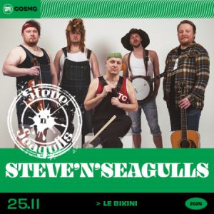 Steve 'n' Seagulls en Le Bikini Tickets